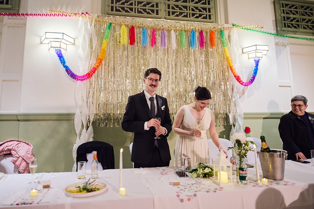 The Newbridge Memo wedding breakfast photos