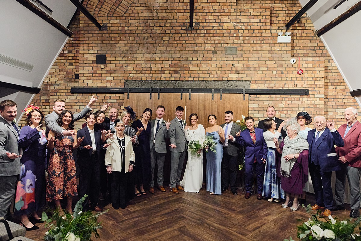 The very emotional ceremony at The Parkgate hotel Cardiff