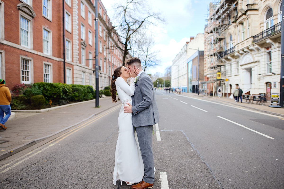 Cardiff city centre closed for the big rugby matches at the stadium
