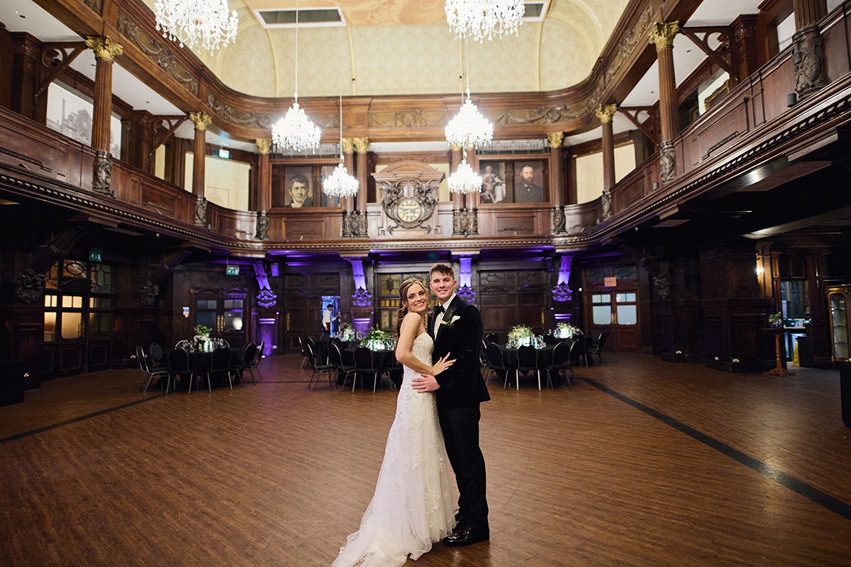 The Exchange Hotel wedding reception