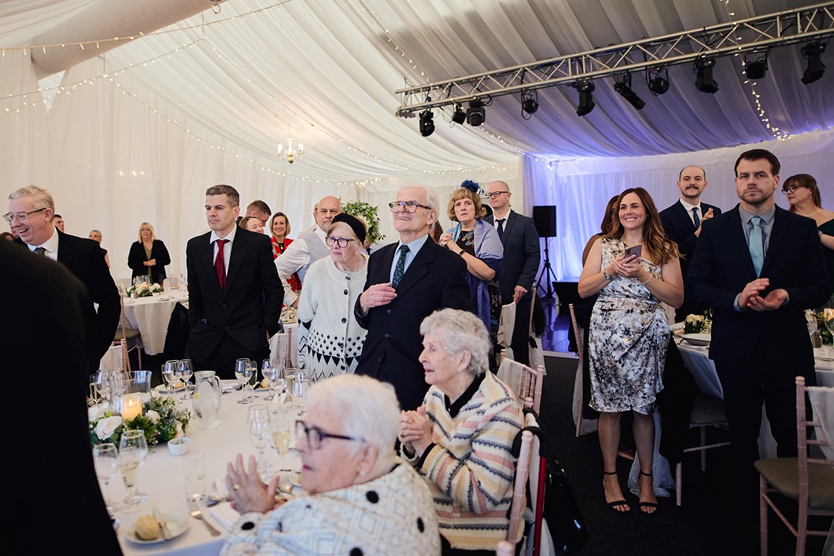 celebration at the Llechwen Hall