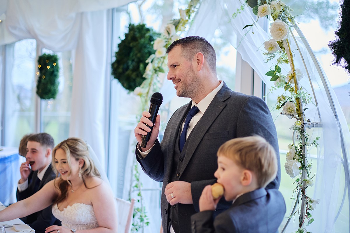 thank-you speech from the groom