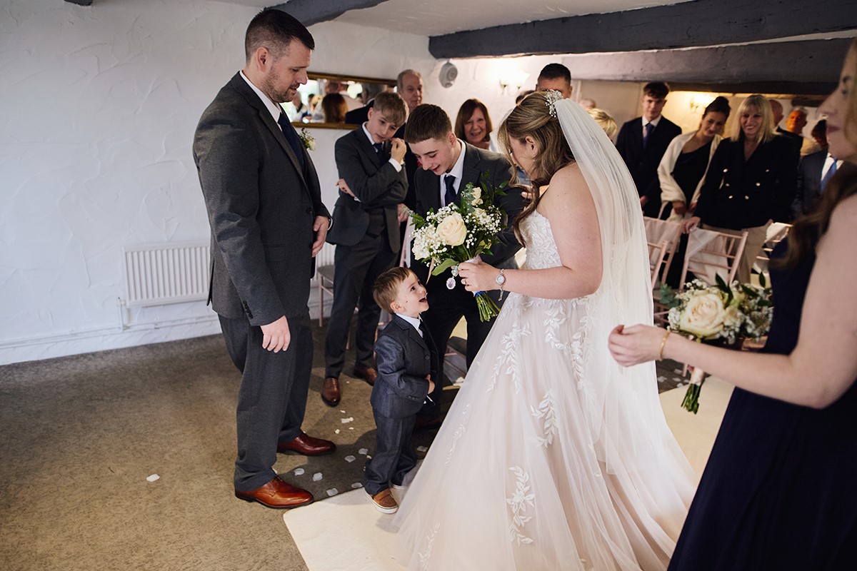 Llechwen hall hotel wedding photography