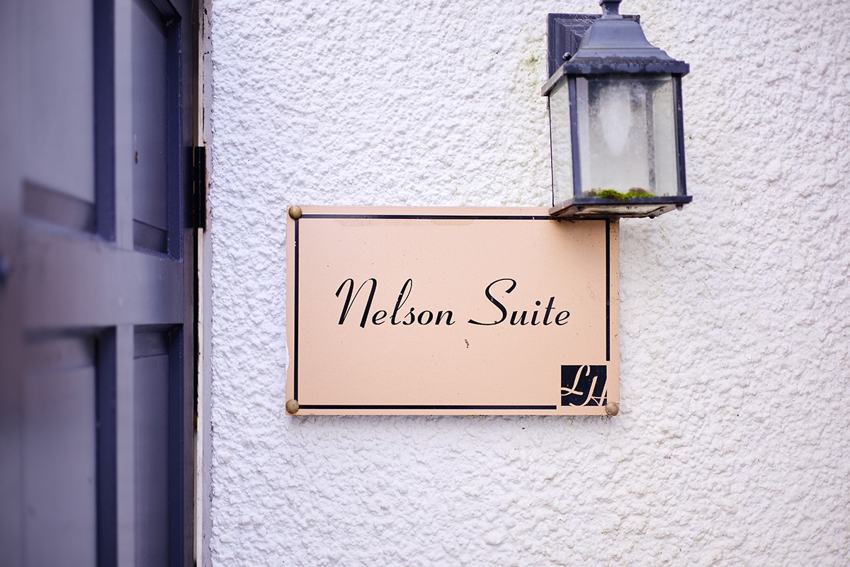 Llechwen hall the Nelson Suite