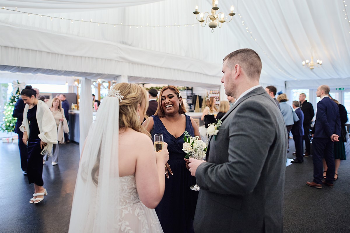 relaxed candids of the guests