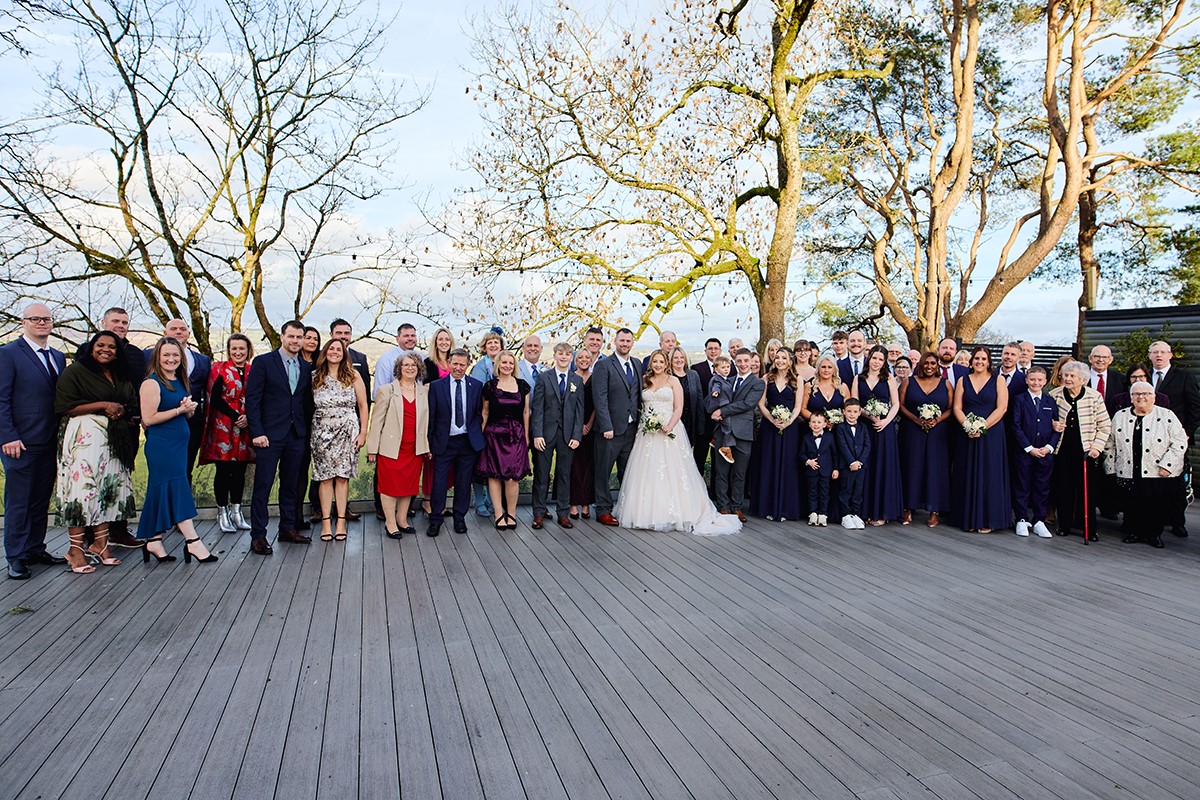 winter wedding at Llechwen Hall Hotel