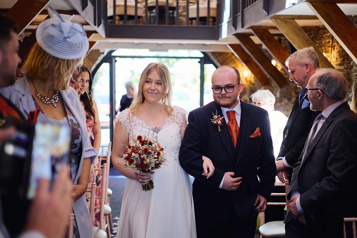 Part day wedding photographer for Llechwen hall