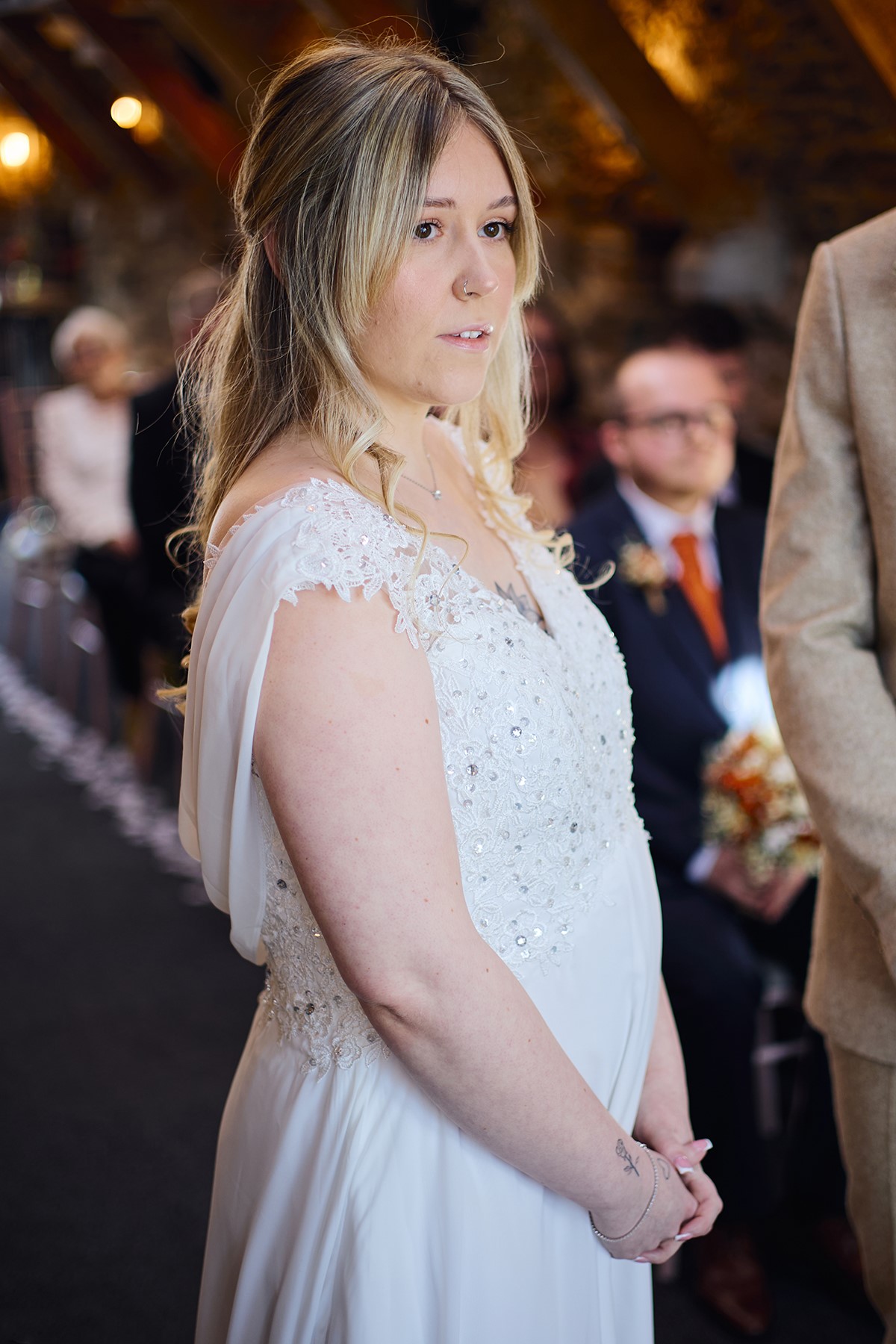 Llechwen hall hotel wedding ceremony