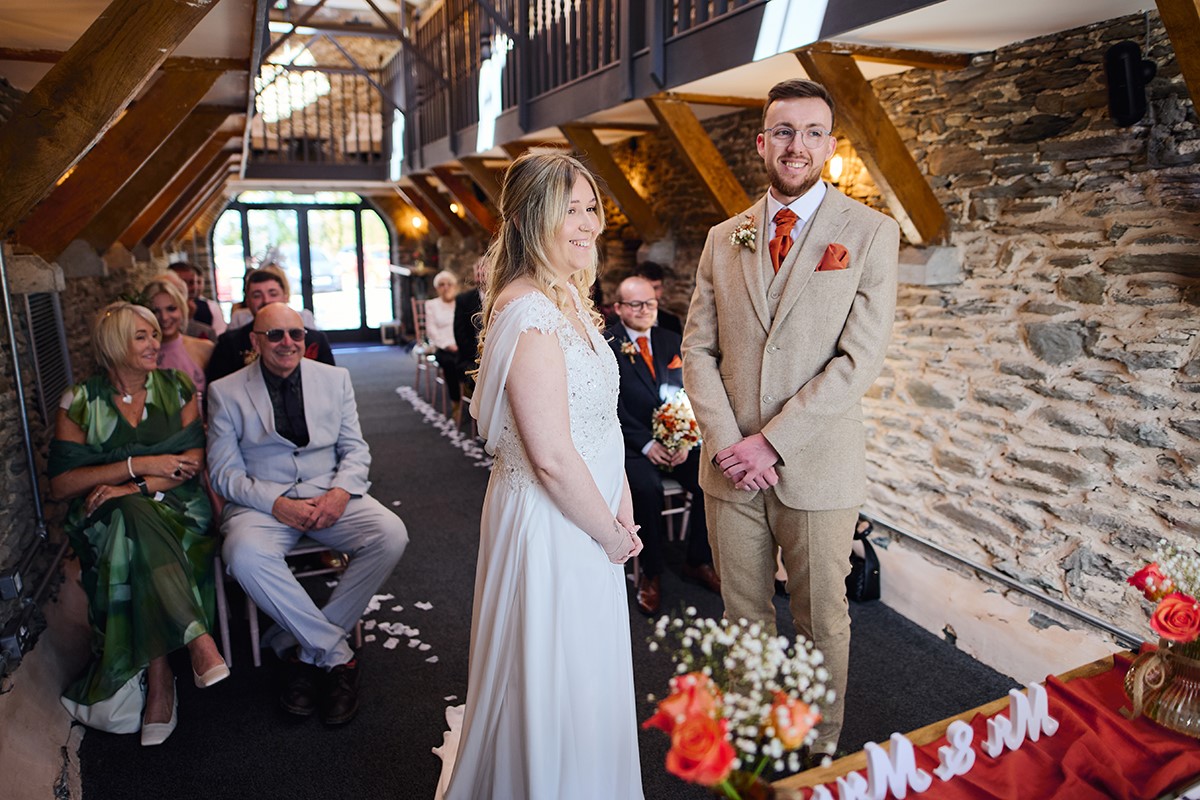 Part day wedding photographer for Llechwen hall