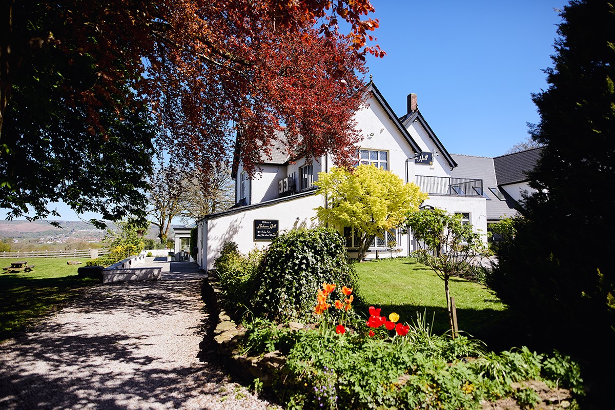 Llechwen hall hotel wedding photographer