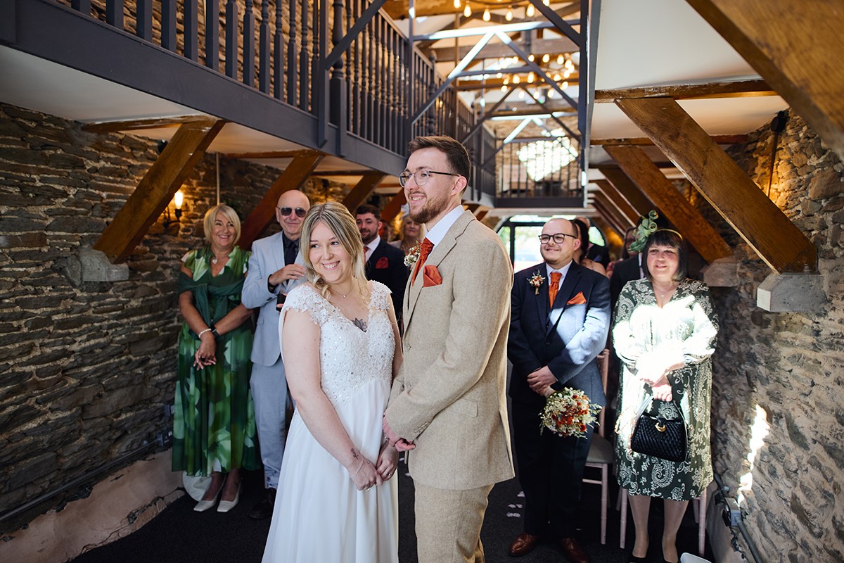 Part day wedding photographer for Llechwen hall