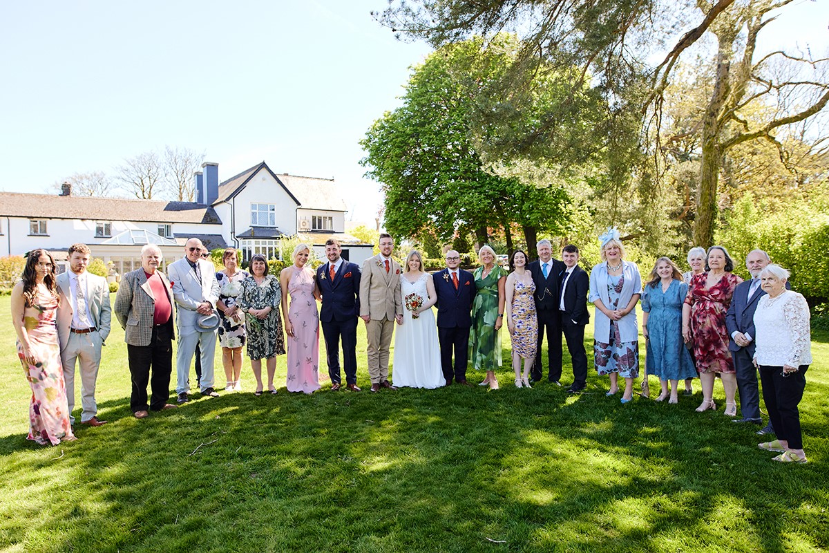 Llechwen hall group photos