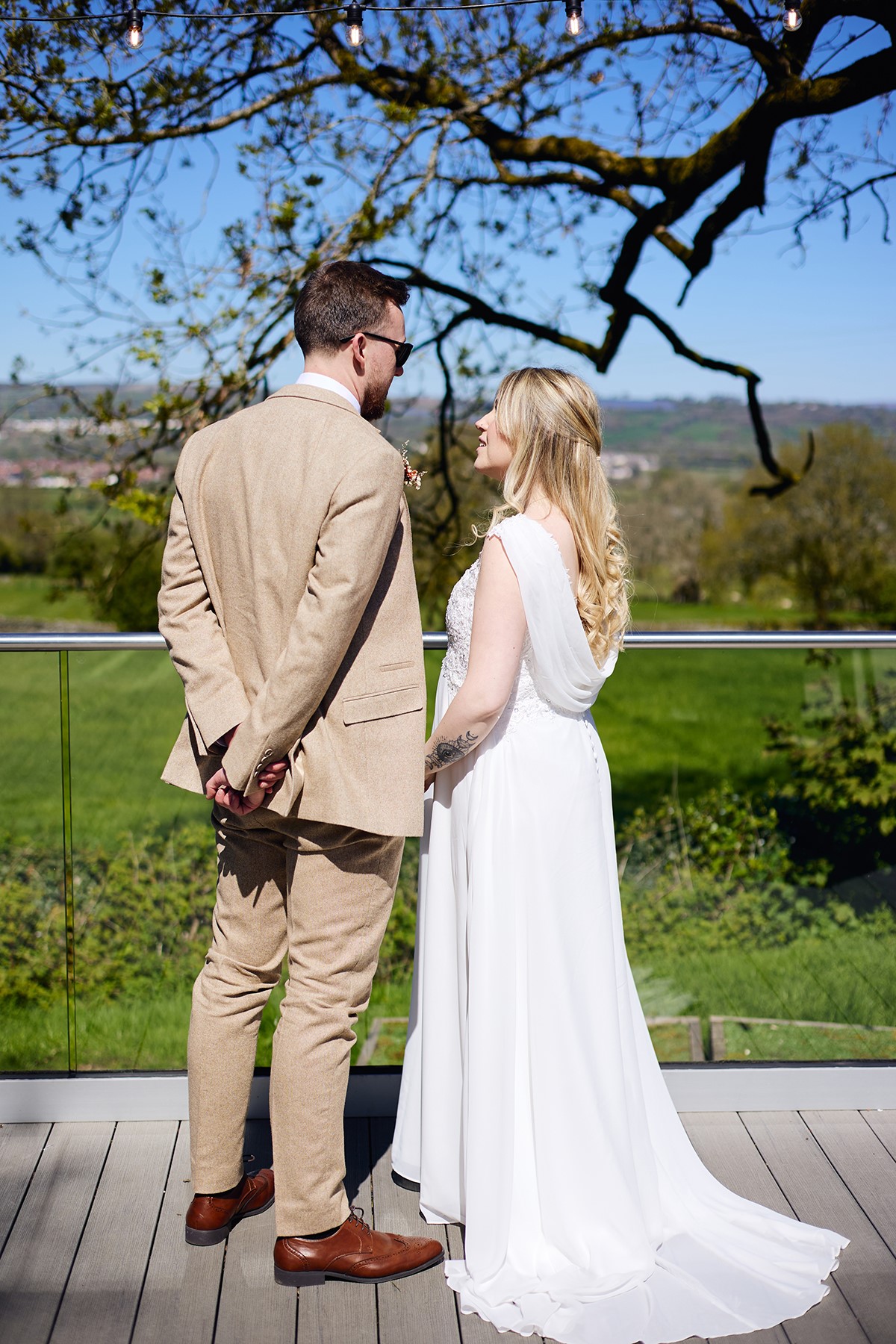 Llechwen hall hotel wedding photographer