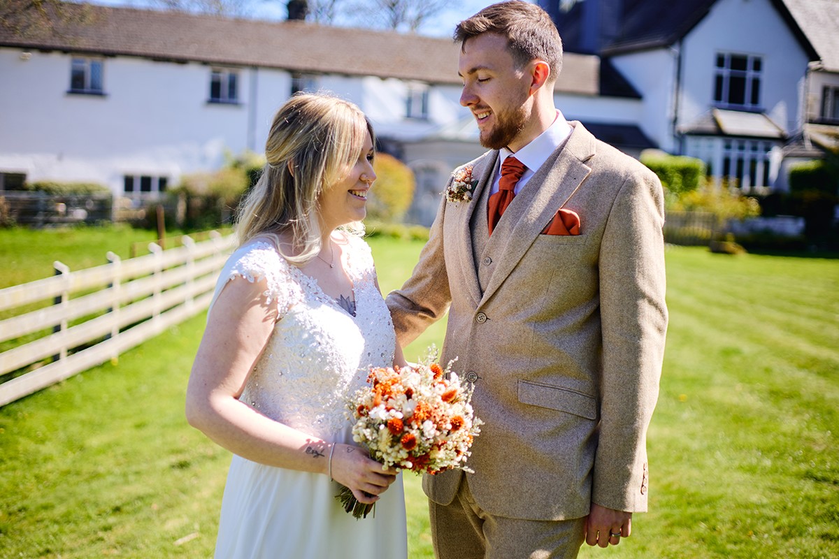 Llechwen hall couple portraits