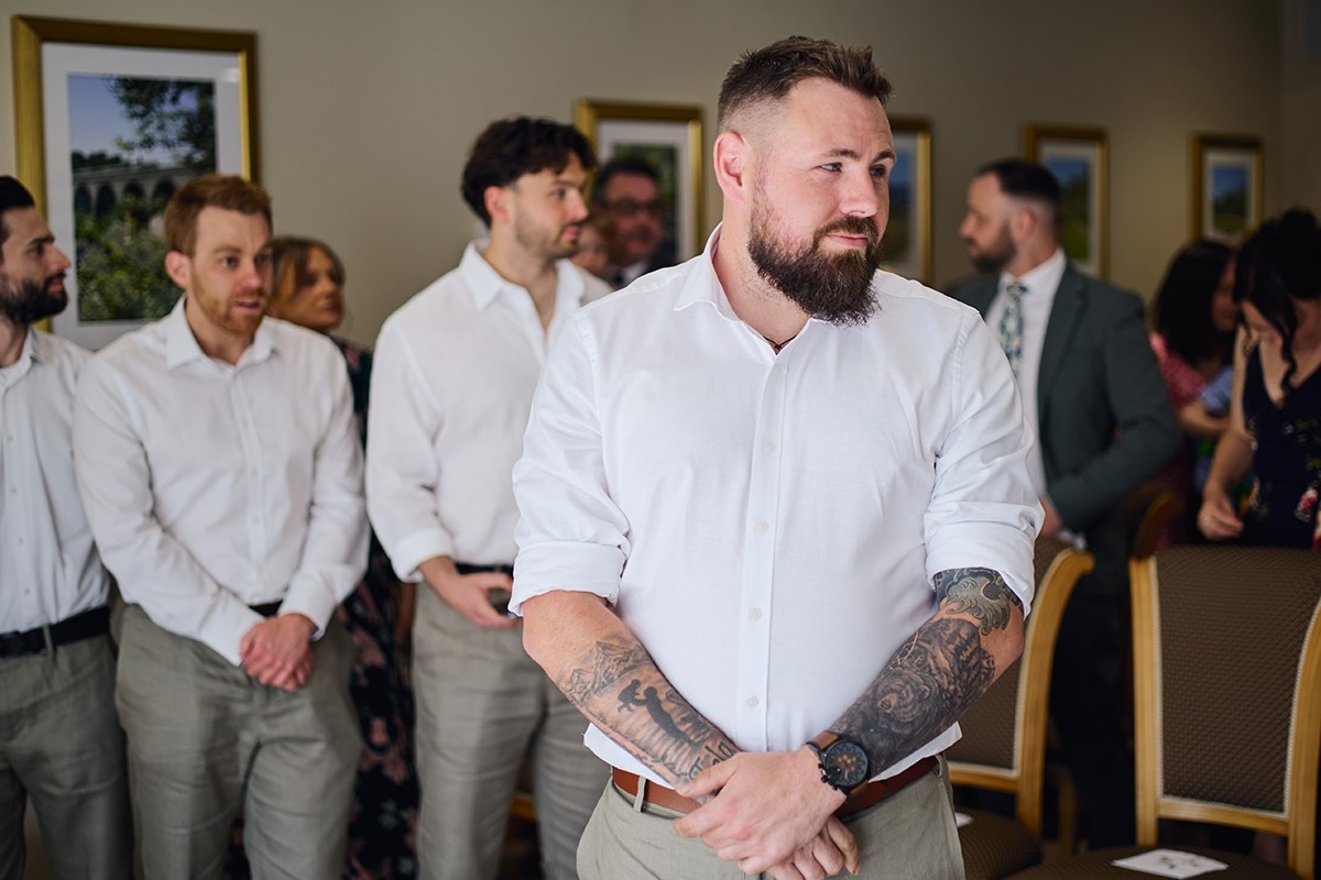 Penallta house wedding ceremony