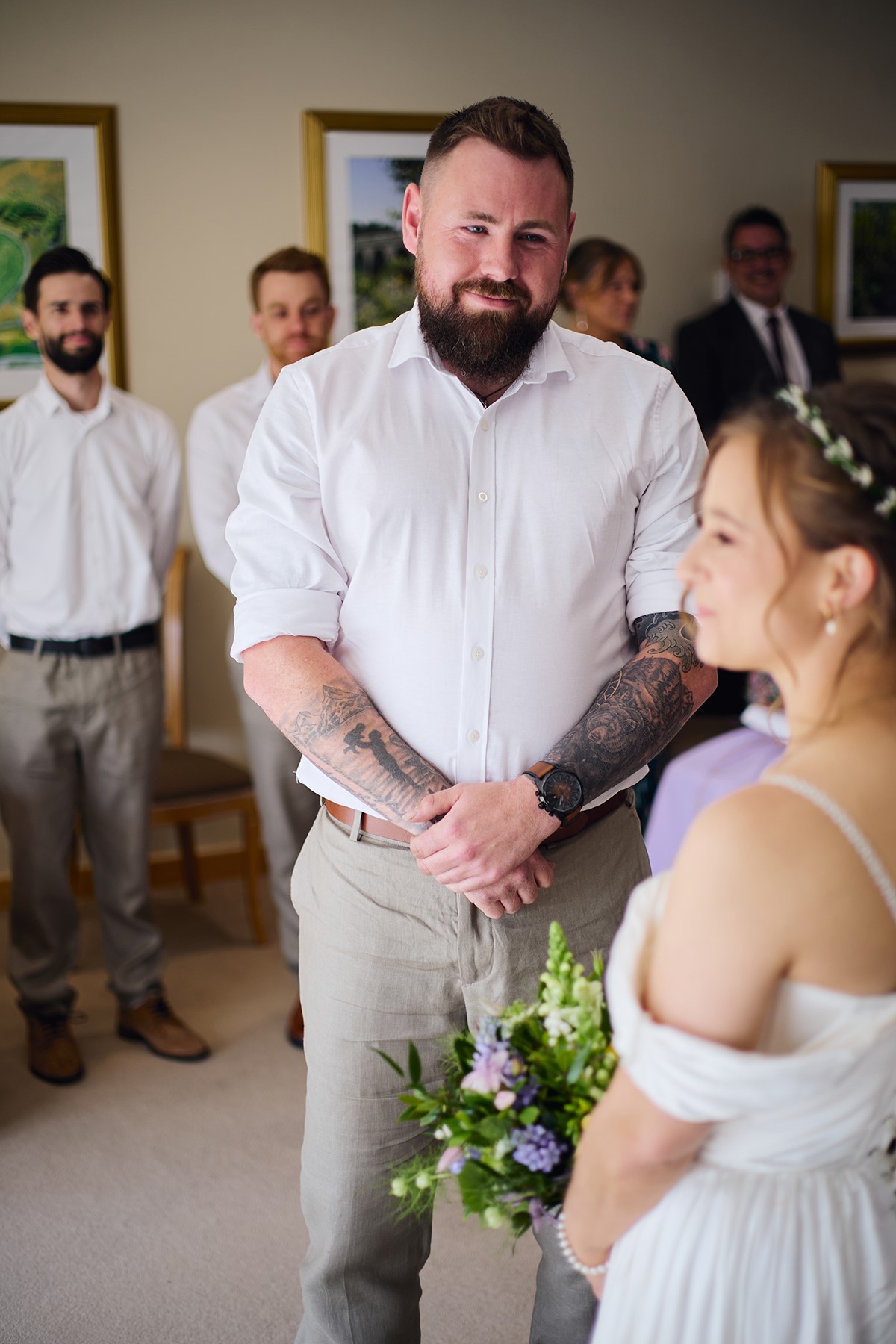 tied the knot at Penallta House