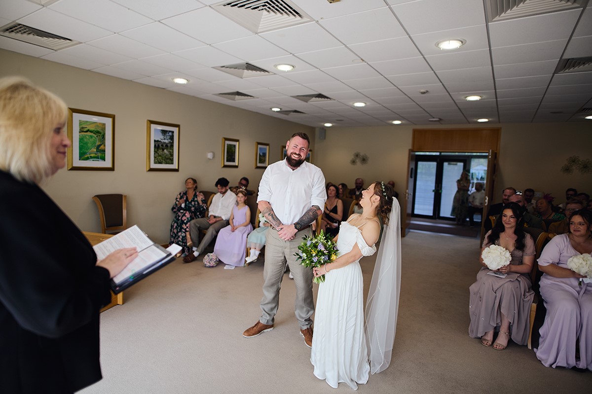 Penallta house wedding ceremony