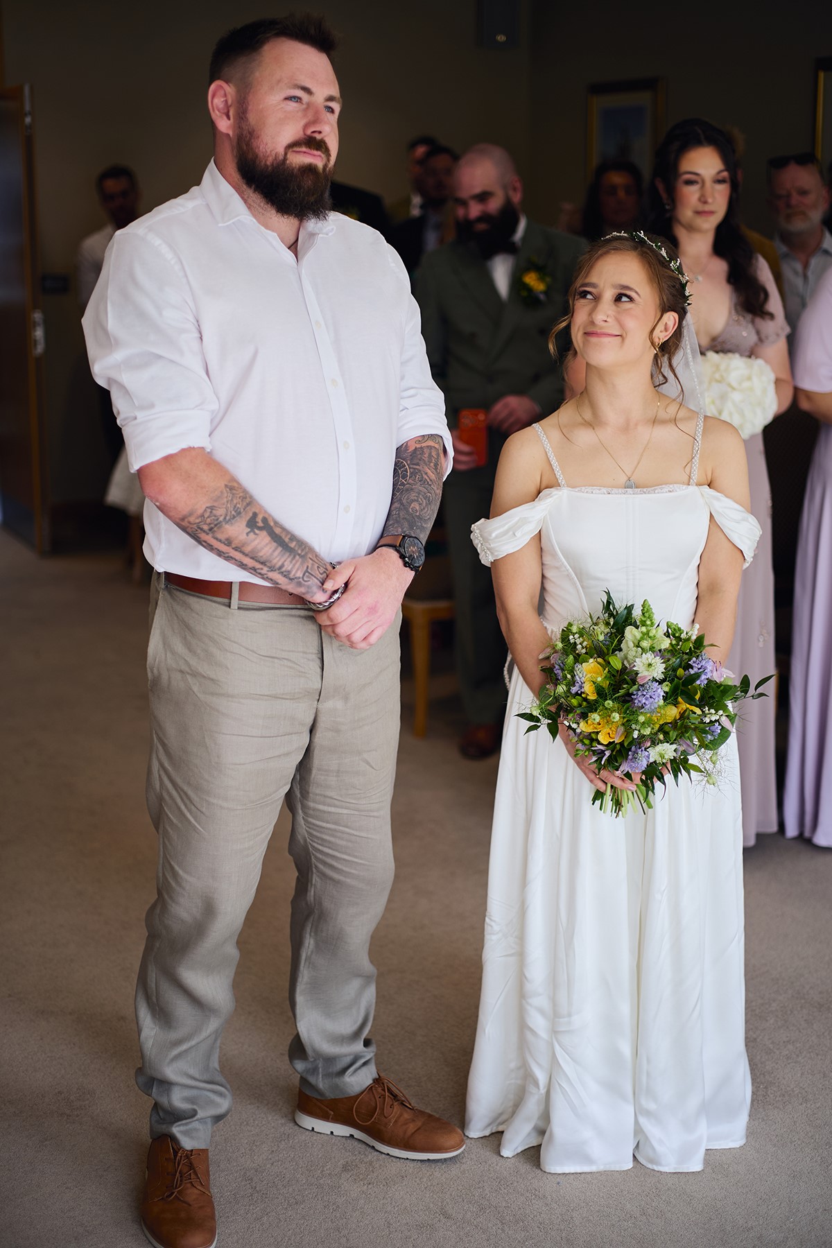 Penallta House wedding ceremony photos