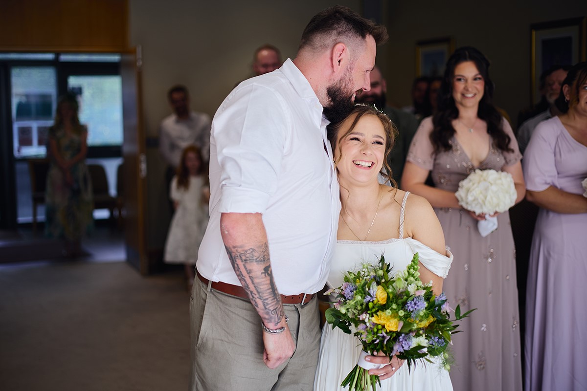 Penallta House wedding ceremony photos
