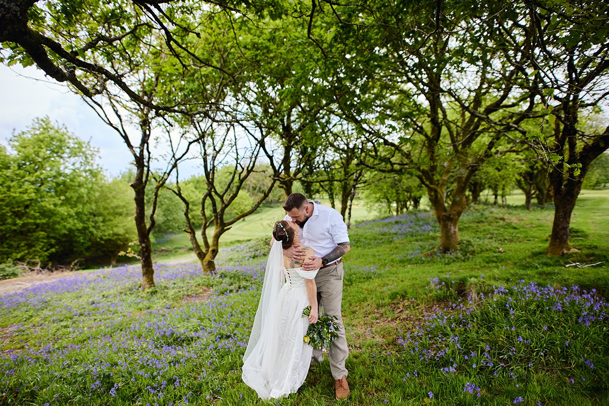 Pontypridd golf club wedding photographer