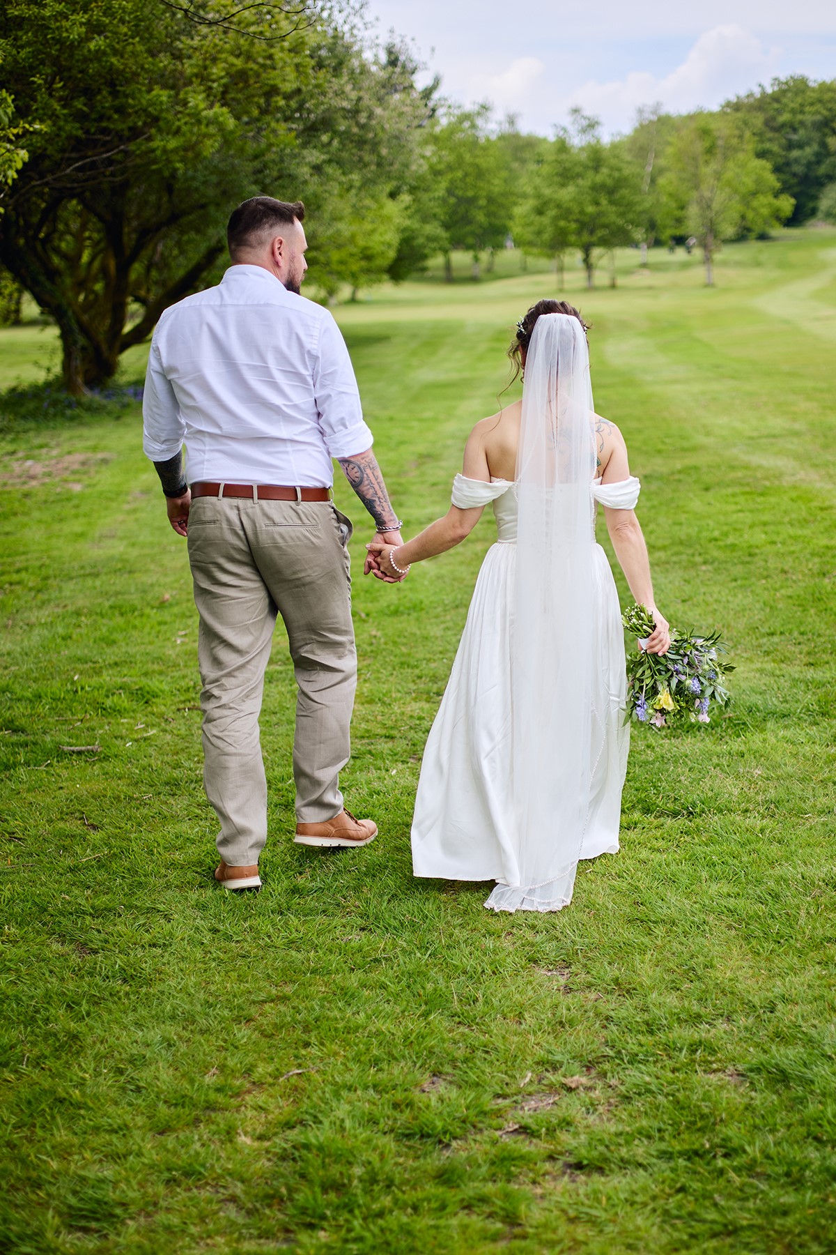Pontypridd golf club wedding photographer